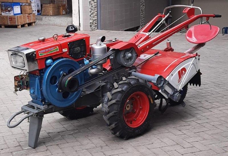 JIADI 16HP Walking Diesel Tractor pre-delivery test